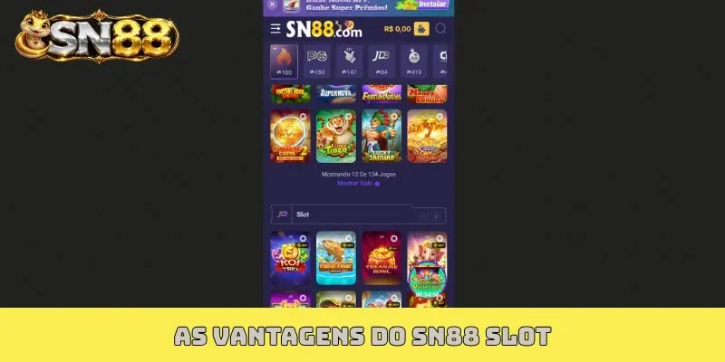 As vantagens do SN88 Slot
