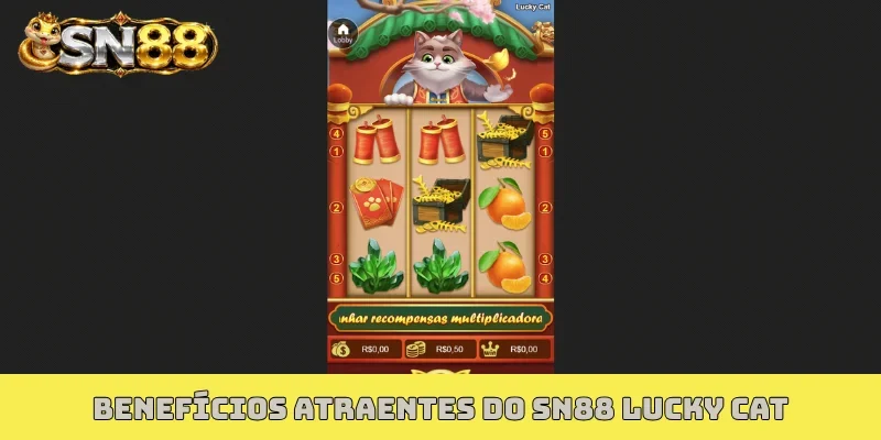 Benefícios atraentes do SN88 Lucky Cat