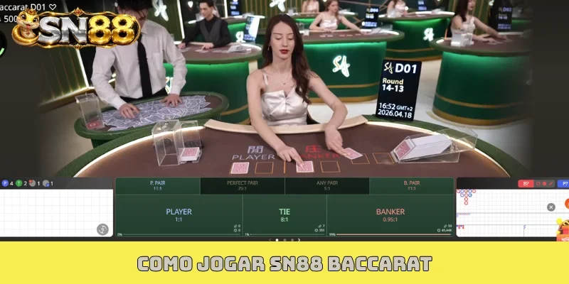 como jogar SN88 Baccarat