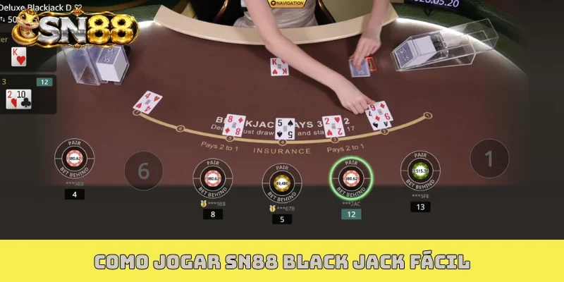 Como jogar SN88 Blackjack fácil