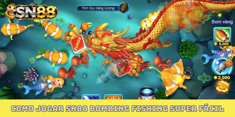 Como jogar SN88 Bombing Fishing super fácil