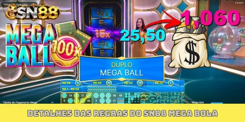Detalhes das regras do SN88 Mega Bola