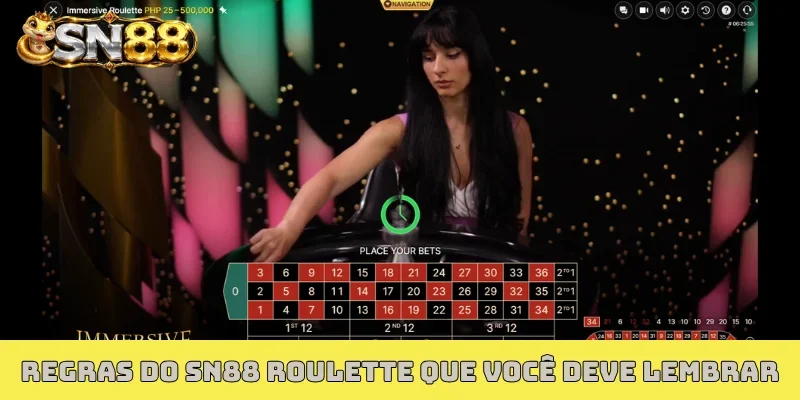 Regras do SN88 Roulette que você deve lembrar