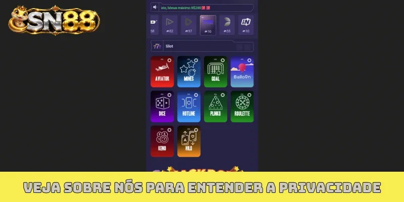Veja sobre nós para entender a privacidade