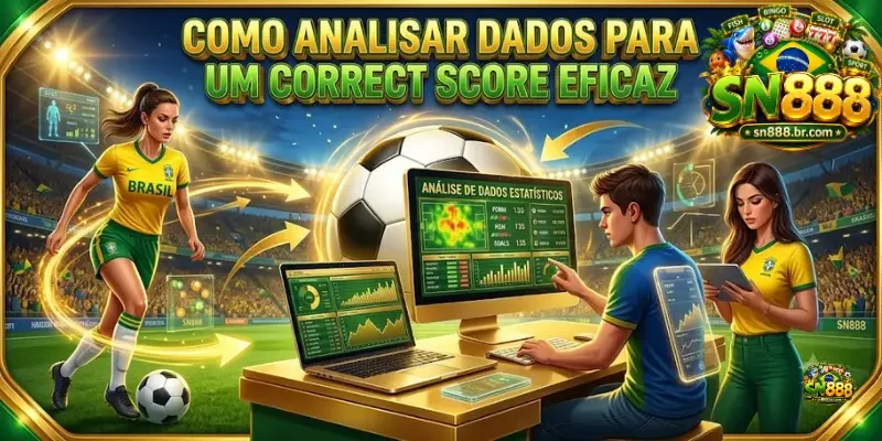 Estratégias profissionais para prever um Correct Score Como analisar dados para um Correct Score eficaz