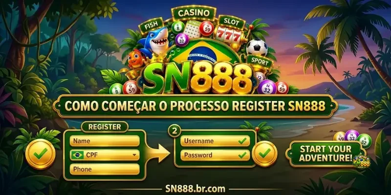 Register Sn888 Como Começar O Processo Register Sn888