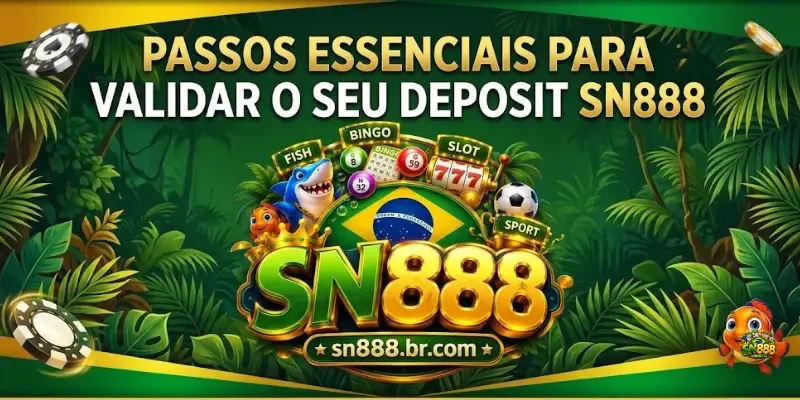 Deposit Sn888 Passos essenciais para validar o seu Deposit Sn888