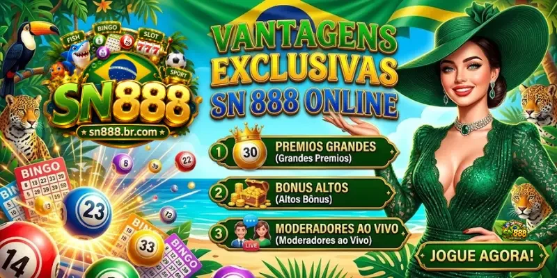 Bingo Vantagens Exclusivas Do Bingo Sn888 Online